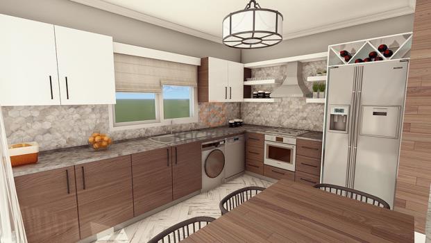 شقة للبيع في إسكيلي لونغ بيتش – 1+1 فاخرة، 78 متر مربع²