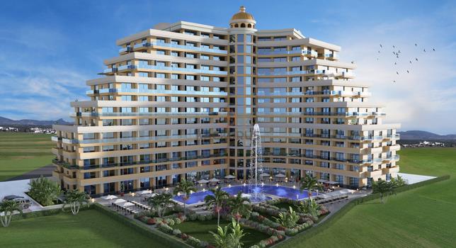 One Step to the Mediterranean: 45 m² 1+1 & Studio Apartments in Iskele Long Beach