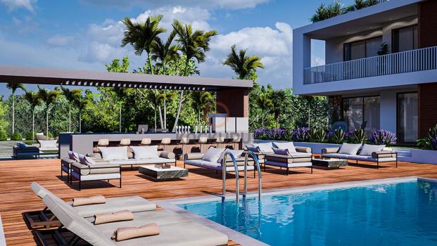 1+1 Apartment with Spacious Terrace for Sale