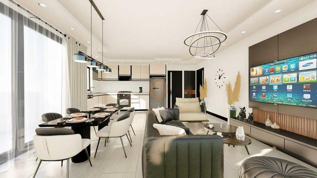 Appartement 3+1 À Vendre À İskele Chypre Du Nord - Opportunité D’investissement