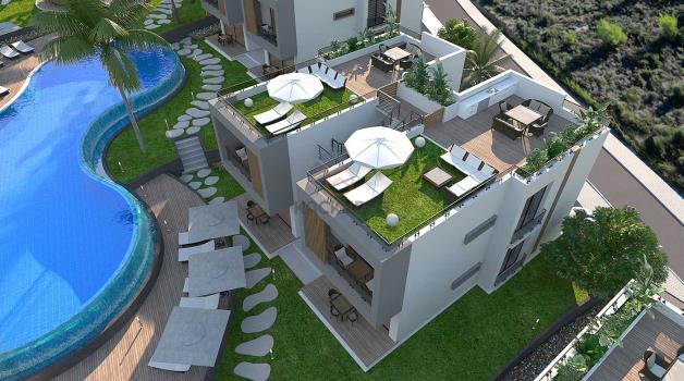 Appartements de Luxe 2+1 à Vendre à Girne - Vie Moderne en Harmonie avec la Nature