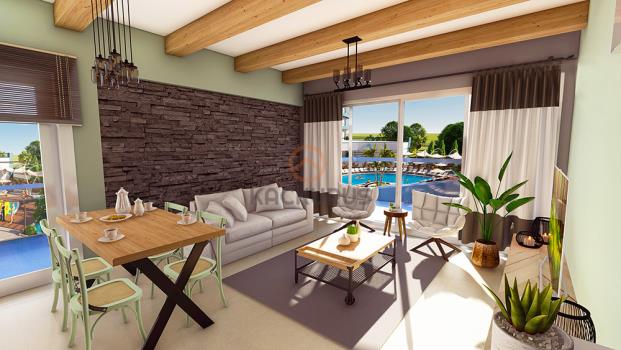 Appartamento di Lusso 2+1 con Vista Mare in Vendita a Iskele Long Beach