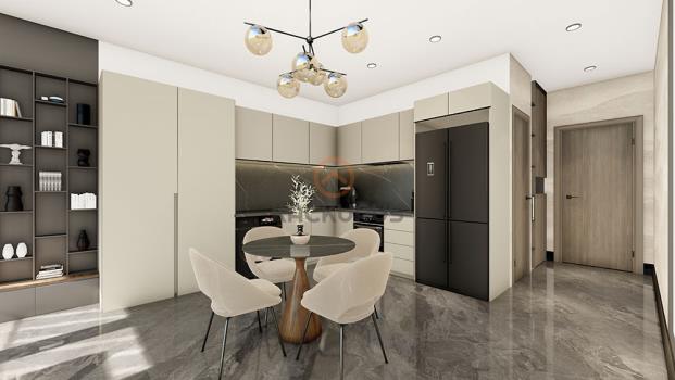 Studio Moderne de 48m² à Vendre à İskele Long Beach