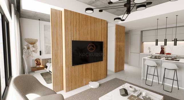 Appartement moderne 1+1 à vendre au centre de Girne – investissement et confort réunis