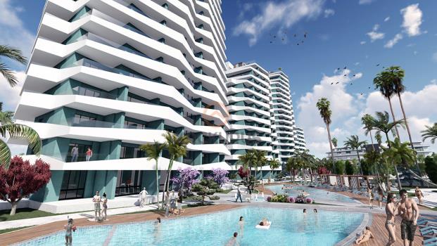 Studiowohnung Zum Verkauf in İskele Long Beach | Luxusurlaub- und Investitionsmöglichkeit