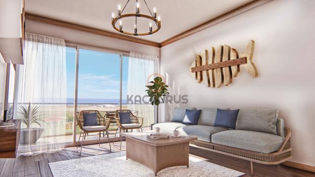 Long Beach Sahilinde Deniz Manzaralı Lüks 1+1 Daire Satılık